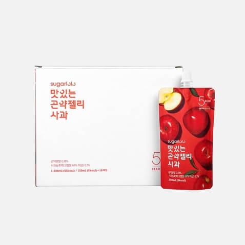 슈가로로 곤약젤리 사과 *10팩